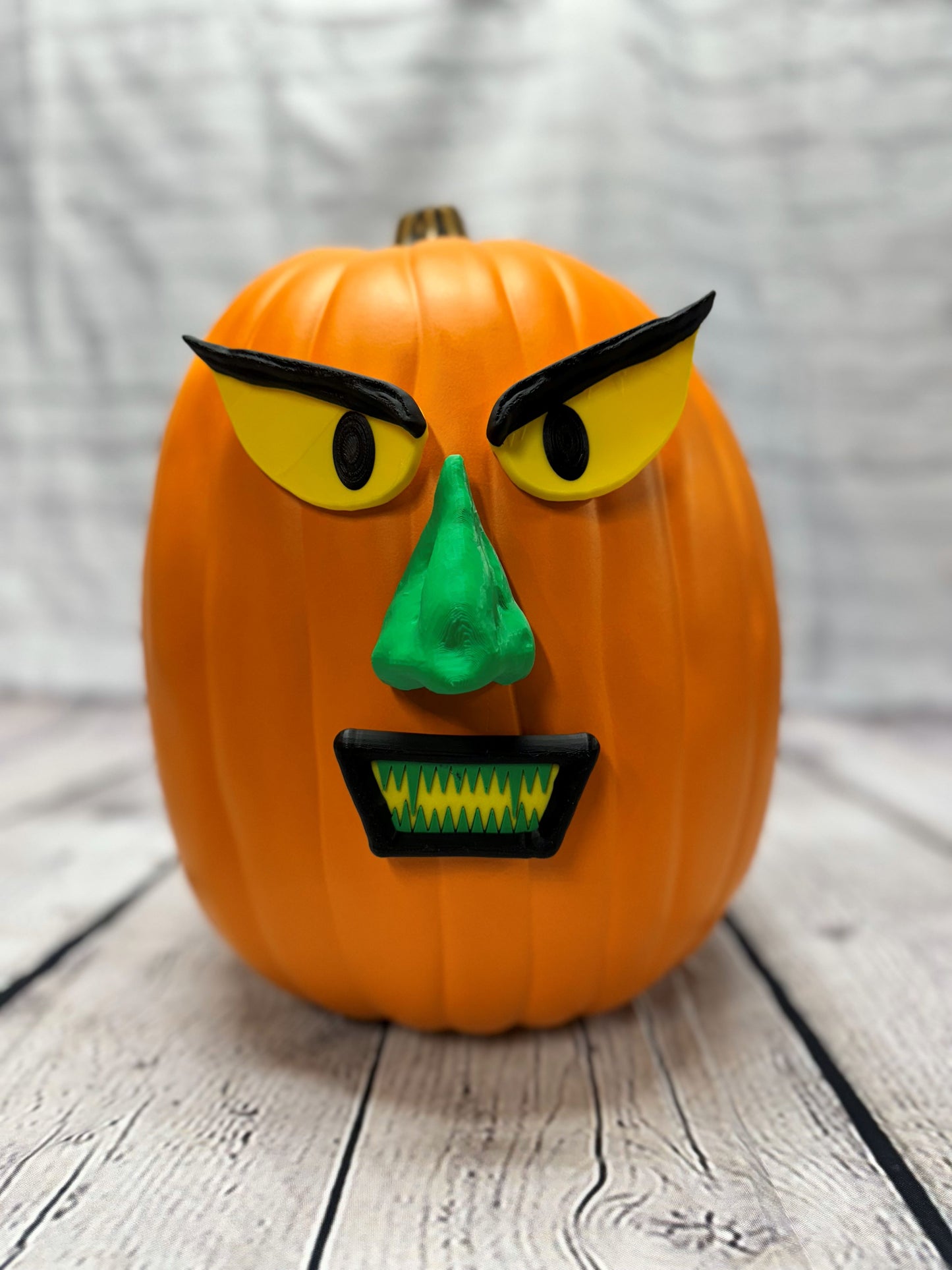 Evil Pumpkin Face