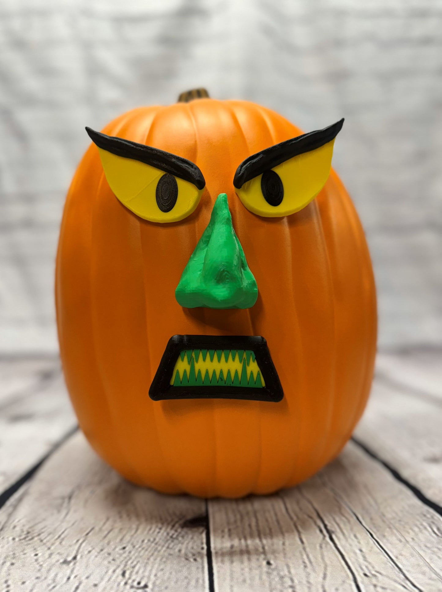 Evil Pumpkin Face
